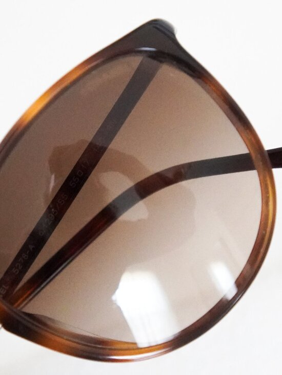 CHANEL SUNGLASSES IN BROWN TORTOISE main image 8